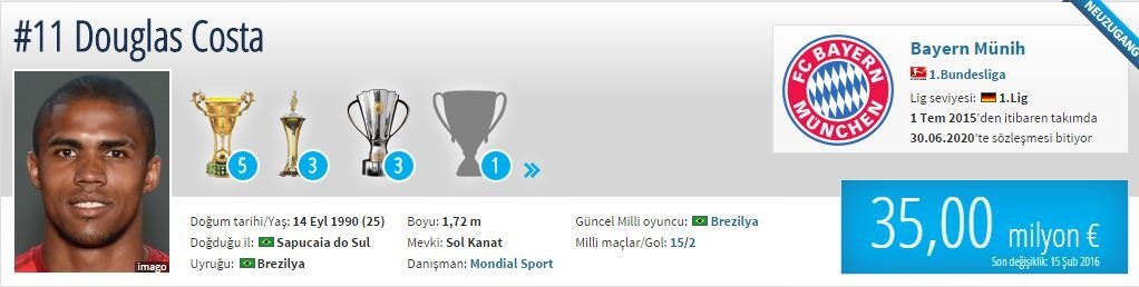 En değerli futbolcular