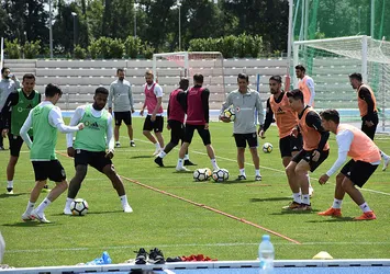 Beşiktaş'ta yeni sezon hazırlıkları sürdü