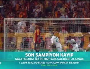 Son şampiyon kayıp