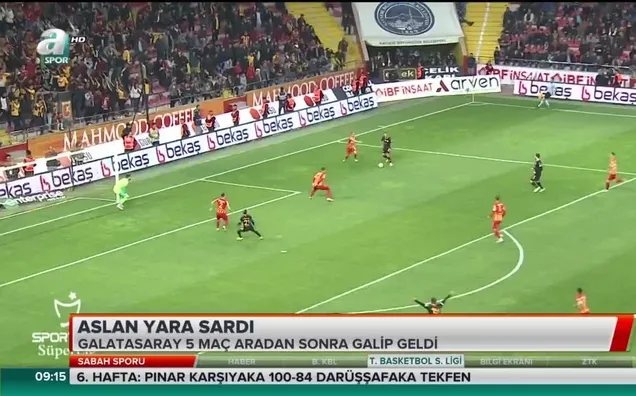 Aslan yara sardı!