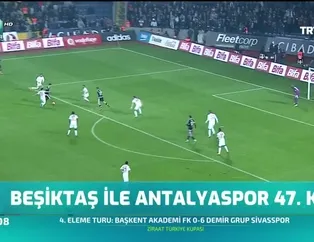Beşiktaş ile Antalyaspor 47. kez