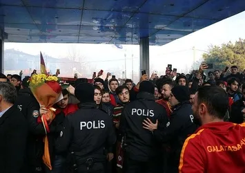 Bolu'da Galatasaray izdihamı