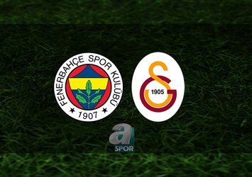 Fenerbahçe - Galatasaray | CANLI