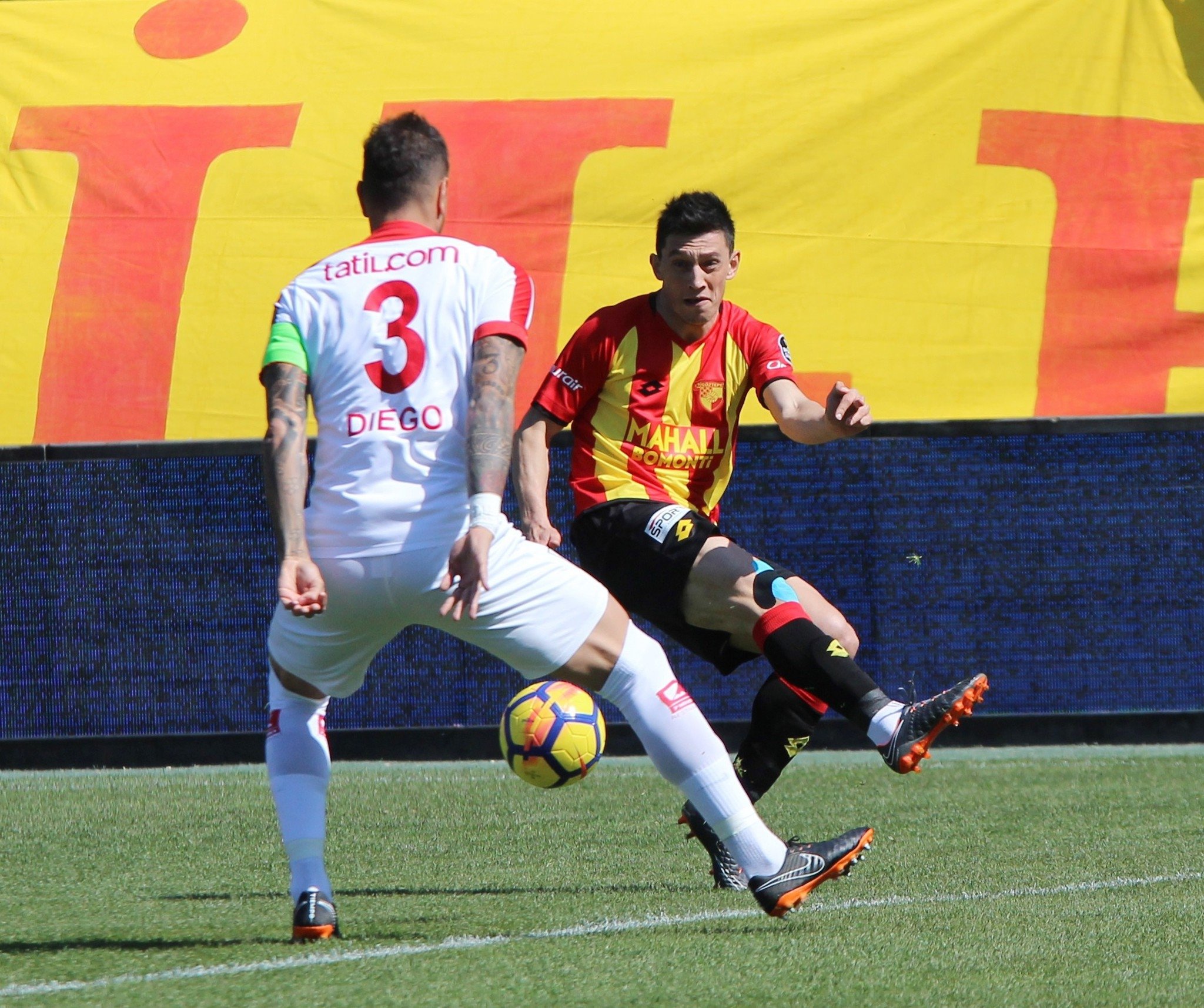 Göztepe - Antalyaspor maçından kareler!