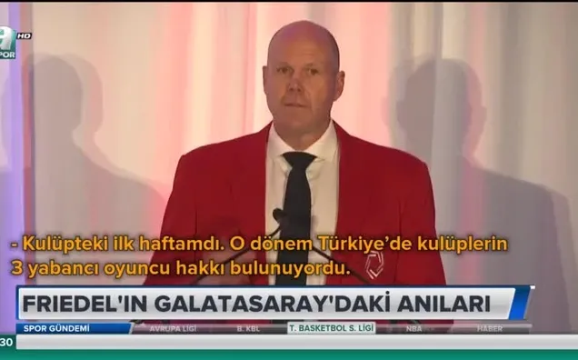 Friedel'ın Galatasaray'daki anıları