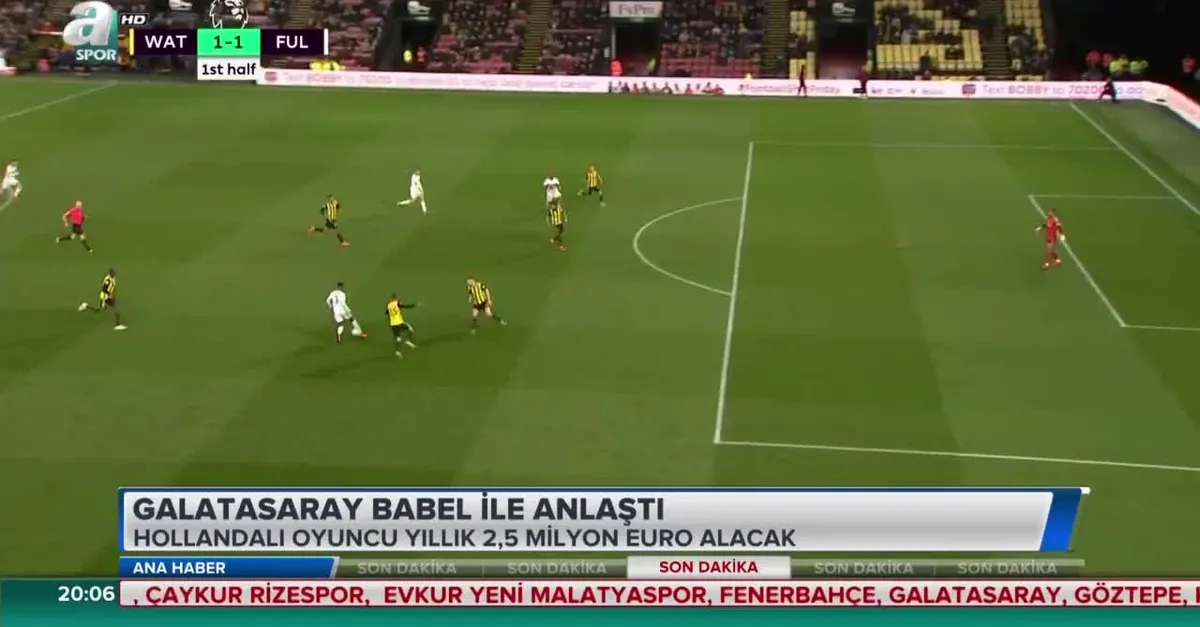 Galatasaray Babel ile anlaştı