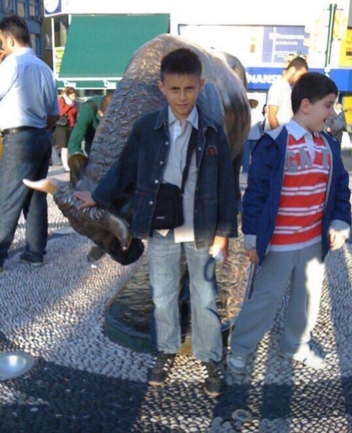 Ünlü futbolcuların çocukluk fotoğrafları