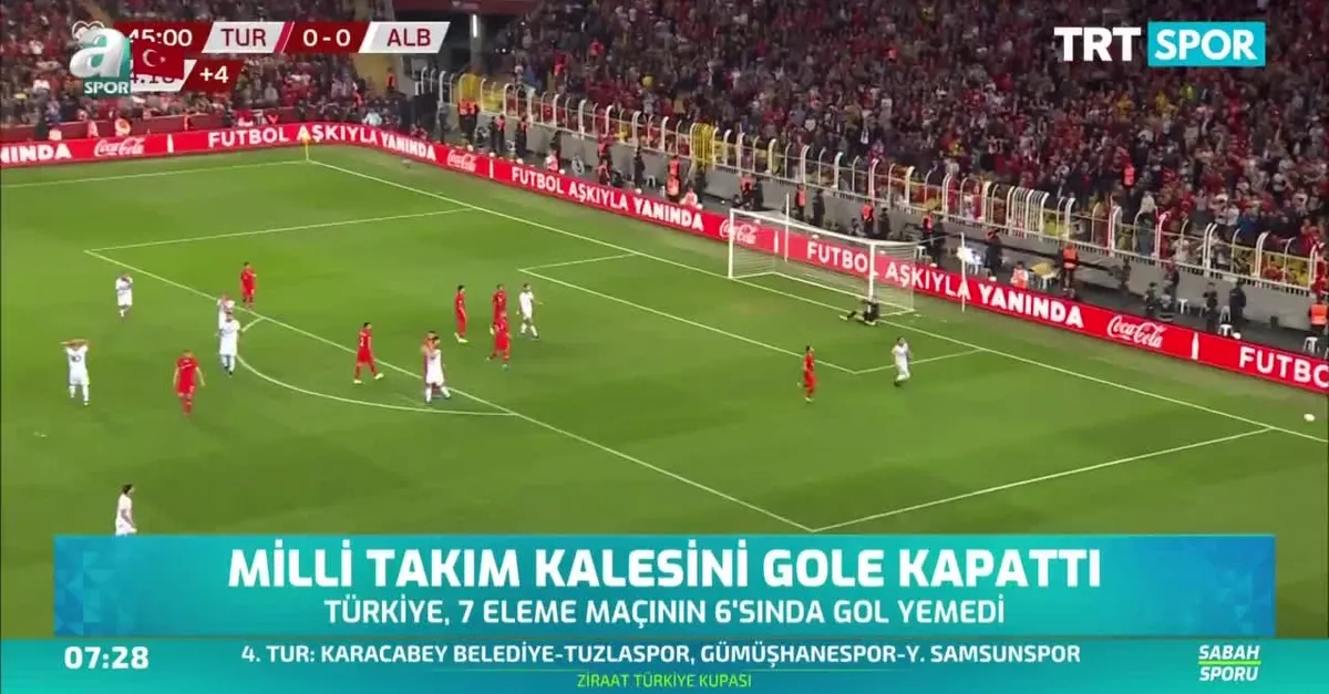 Milli Takım kalesini gole kapattı