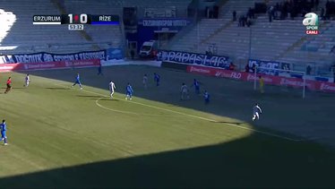 GOL | Erzurumspor FK 2-0 Çaykur Rizespor