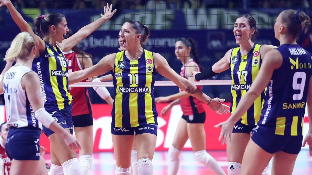 Fenerbahçe Medicana 3-0 Beşiktaş Ayos | MAÇ SONUCU - ÖZET