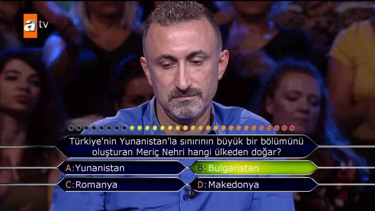 Milyoner’e damga vuran ’Futbol’ sorusu! Kim Milyoner Olmak İster 833.yeni bölüm soru ve cevapları!