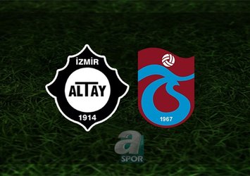 Altay - Trabzonspor | CANLI
