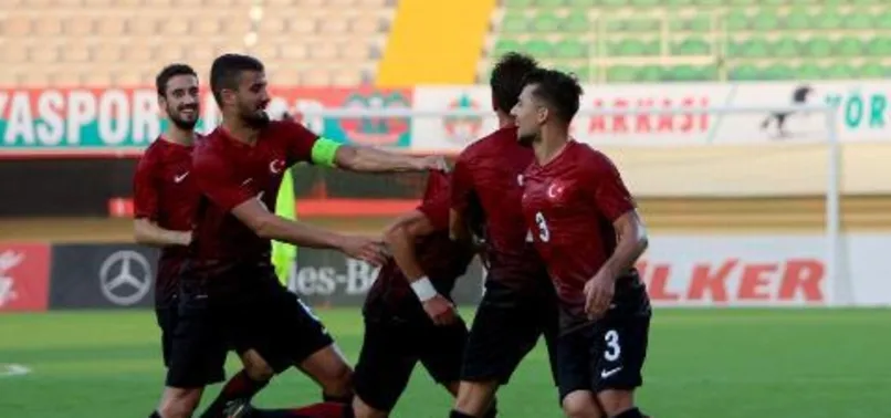 Almanya(u21)-Türkiye(u21) hazırlık maçı