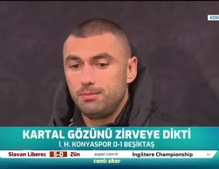 Burak Yılmaz'dan ince gönderme!