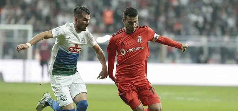 Beşiktaş ile Çaykur Rizespor 37. randevuda