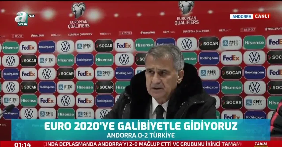 Şenol Güneş: "Asıl hedefimiz Dünya Kupası"
