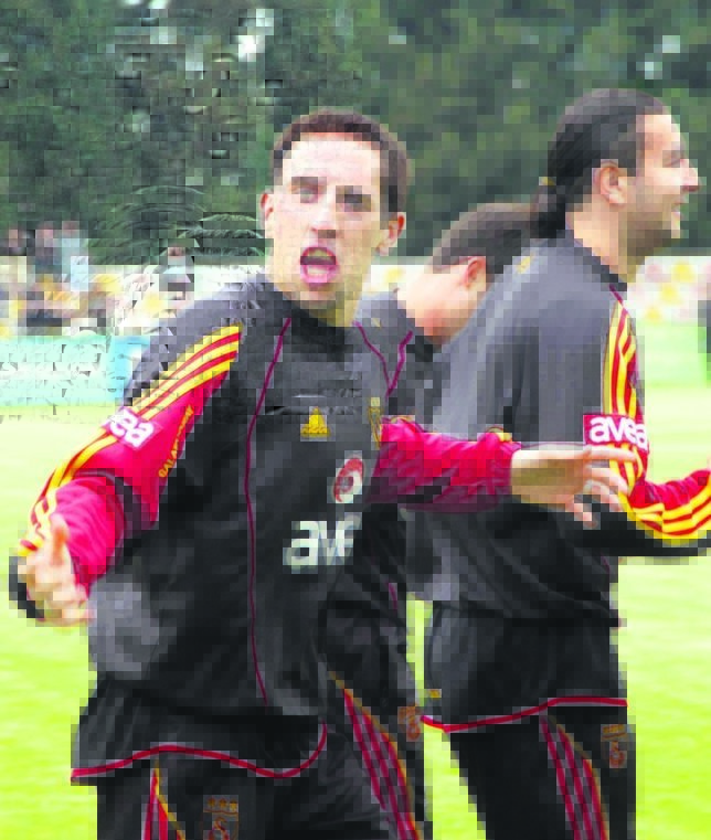 Galatasaray’da Franck Ribery sevinci!