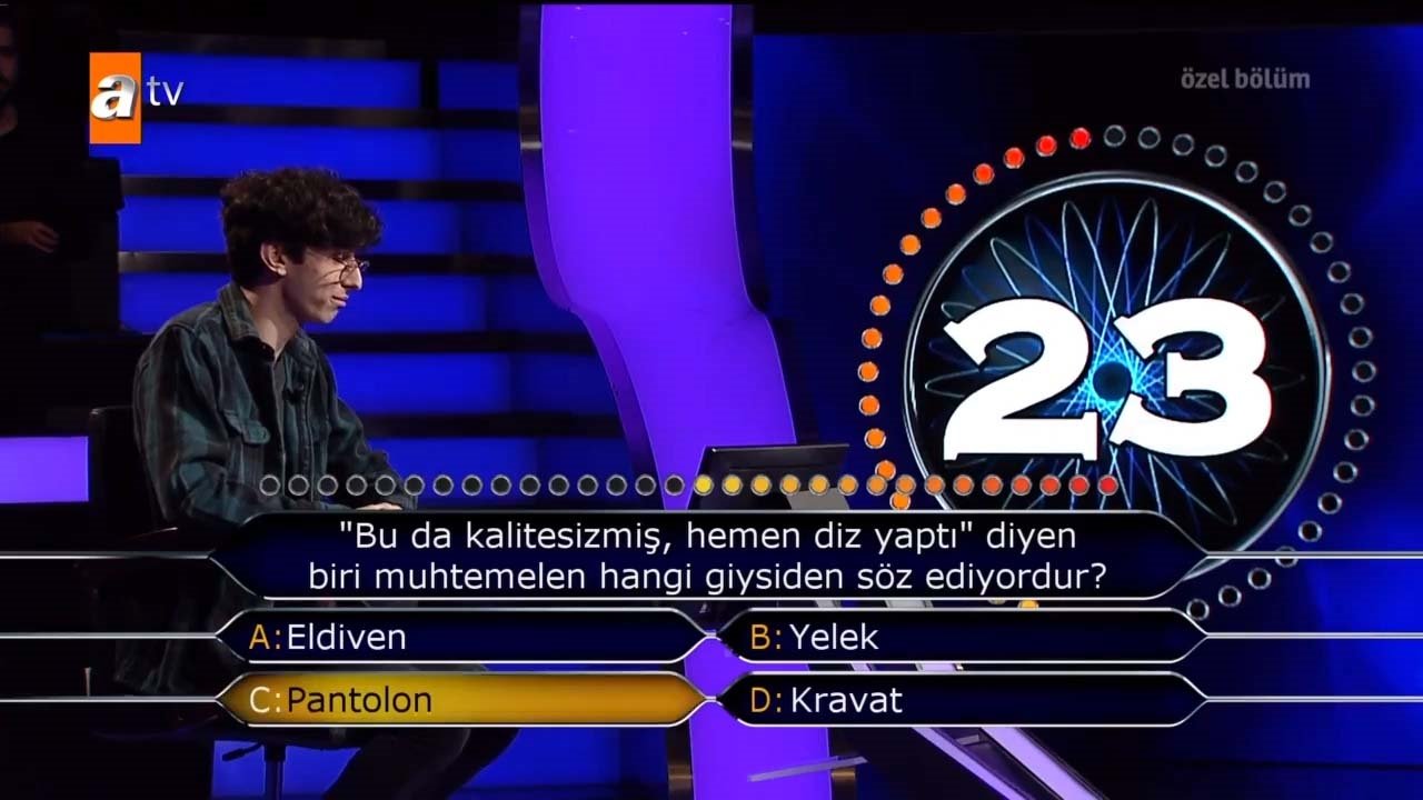 Kim Milyoner Olmak İster özel bölümüne damga vuran futbol sorusu