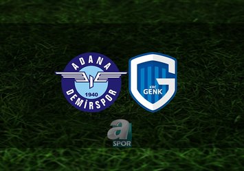 Adana Demirspor - Genk maçı saat kaçta?