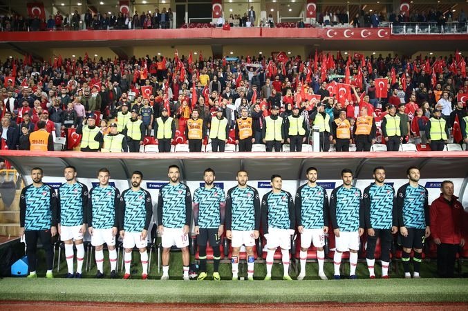 Türkiye - Ukrayna maçından kareler!