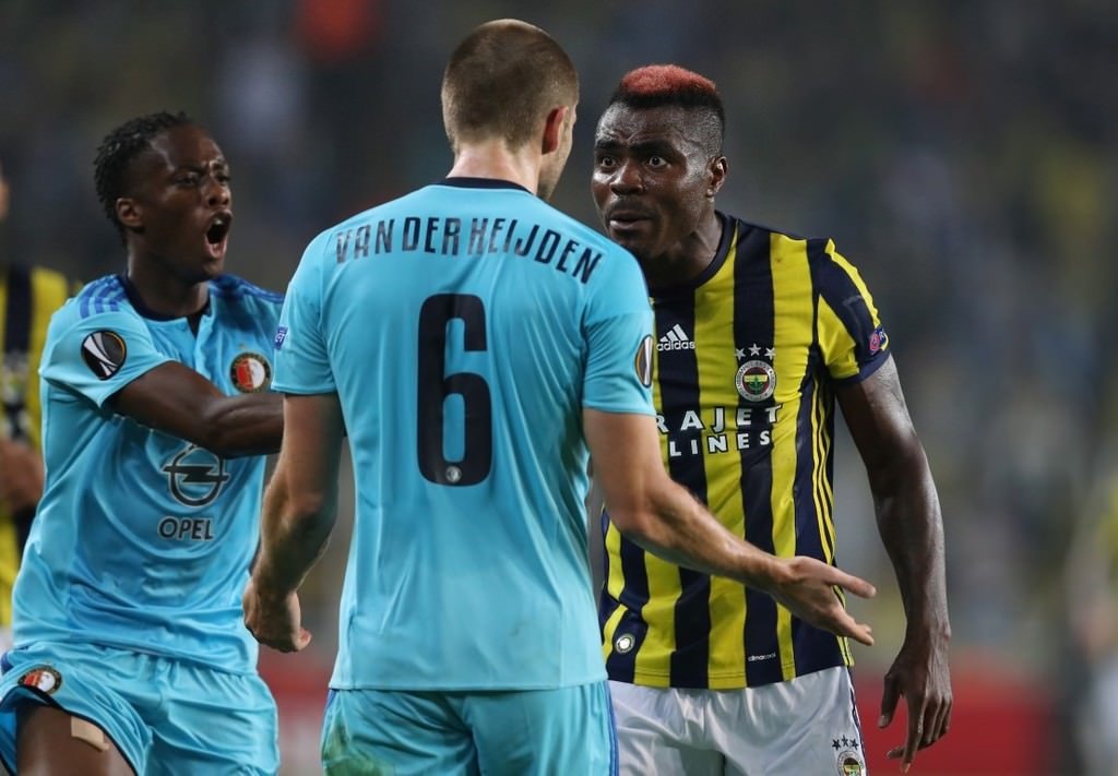 Fenerbahçe - Feyenoord maçından kareler