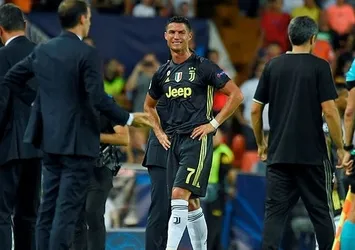 Ronaldo'ya bir maç ceza
