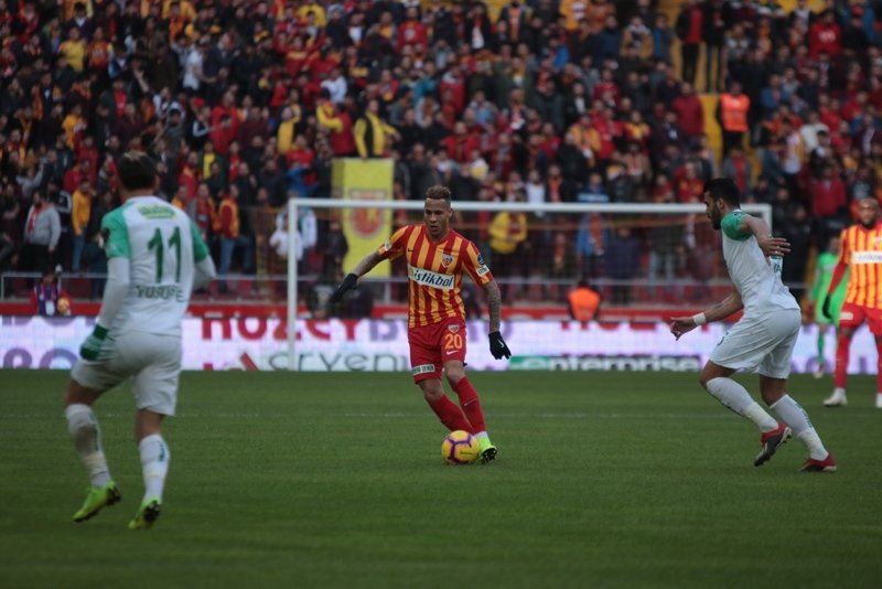 Kayserispor - Bursaspor Maçtan kareler