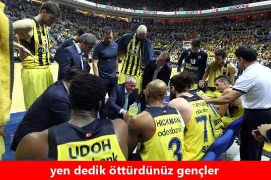 Real Madrid-Fenerbahçe caps’leri