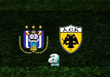Anderlecht - AEK Atina maçı ne zaman?