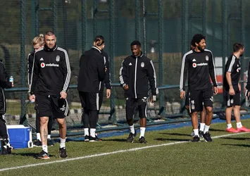 Beşiktaş'ta çalışmalar devam ediyor