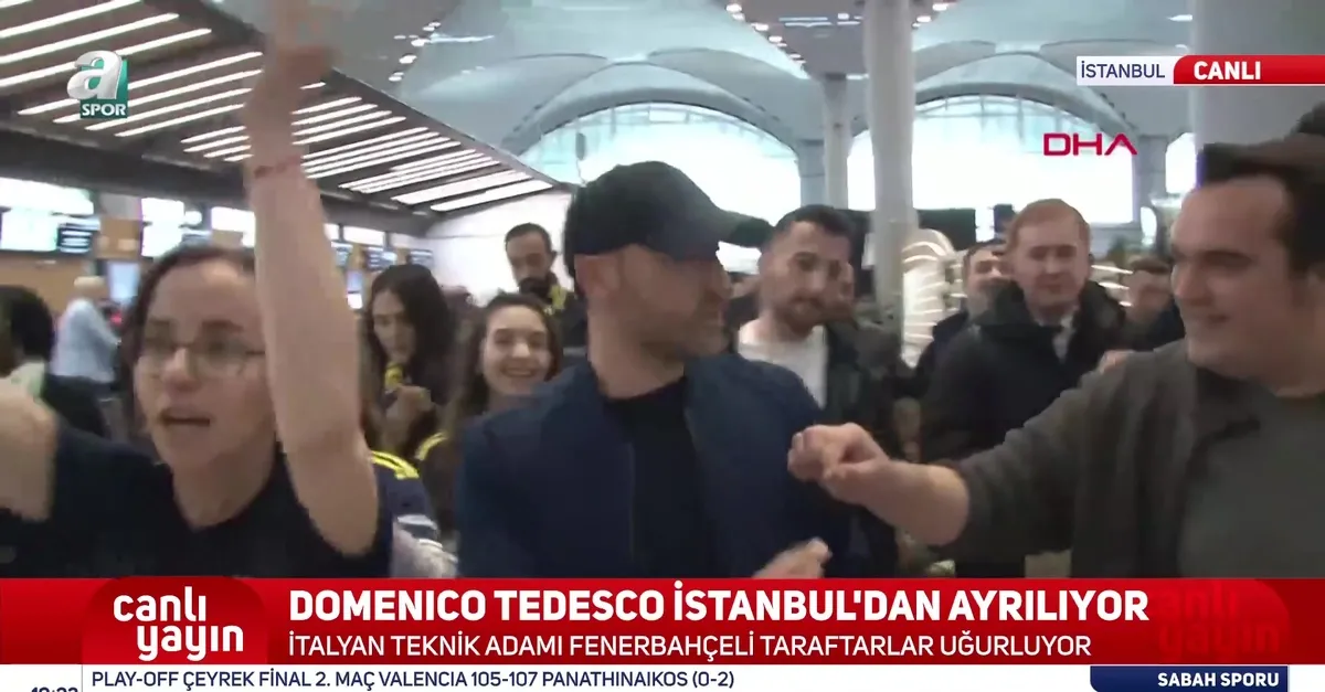 Domenico Tedesco son kez veda etti!
