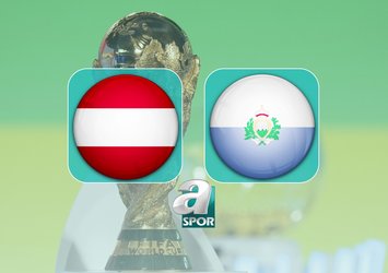 Avusturya - San Marino maçı saat kaçta?
