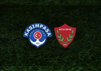 Kasımpaşa - Hatayspor maçı saat kaçta ve hangi kanalda?