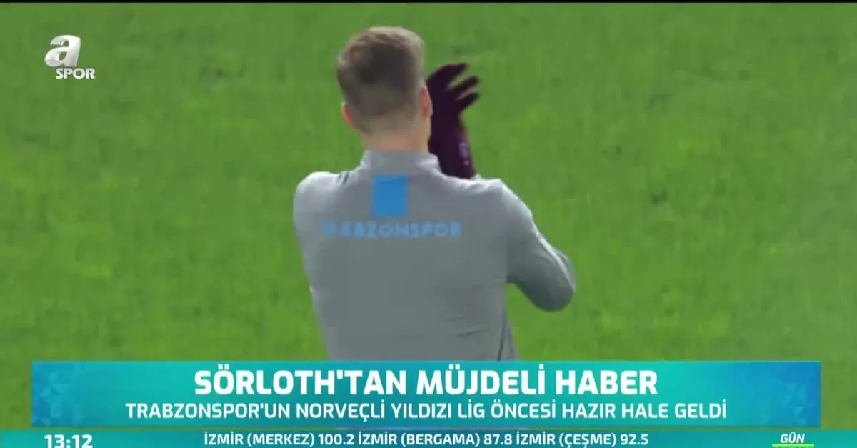 Sörloth'tan müjdeli haber