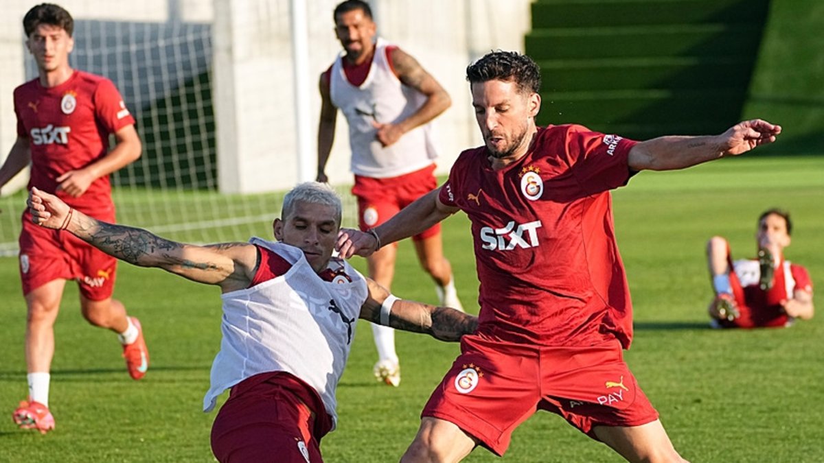 Galatasaray Göztepe maçı hazırlıklarını sürdürdü! Galatasaray Göztepe maçı hazırlıklarını sürdürdü!