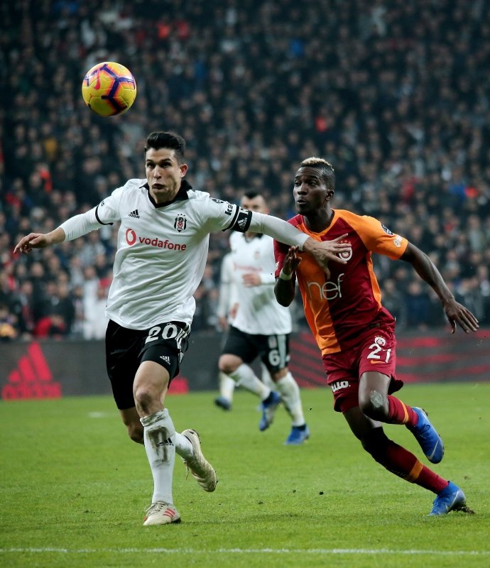 Beşiktaş - Galatasaray maçından kareler