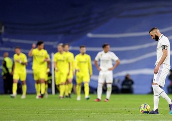 Real Madrid'e Villarreal şoku!