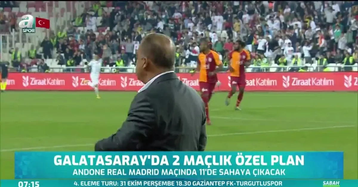 Galatasaray'da 2 maçlık özel plan