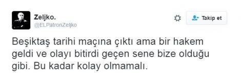 Twitter’da Beşiktaş isyanı