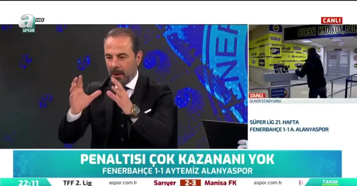 "Ümit Öztürk Fenerbahçe'nin lehine 2 tane penaltıyı vermedi"