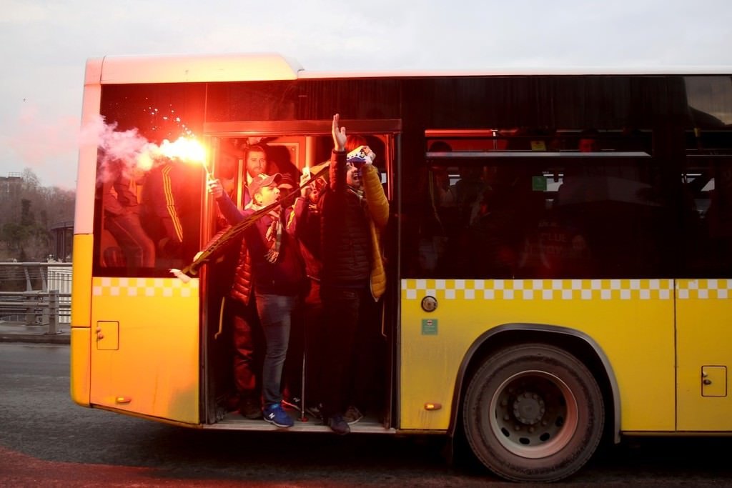 Fenerbahçe taraftarı Vodafone Arena’da