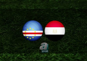 Yeşil Burun Adaları - Mısır maçı ne zaman?