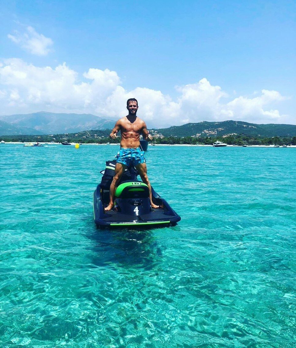 Futbolcuların tatil paylaşımları