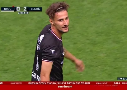 GOL | 52 Orduspor FK 0-2 Elazığspor