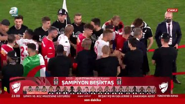 Kupa töreninde Premier Lig'i andıran o anlar! Önce Beşiktaş sonra Antalya...