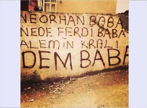 Duvarlara yazılmış tribün sloganları güldürüyor!