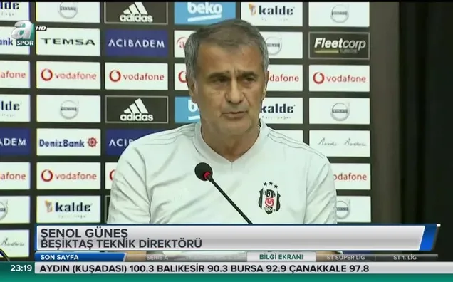 Şenol Güneş'ten Vida açıklaması