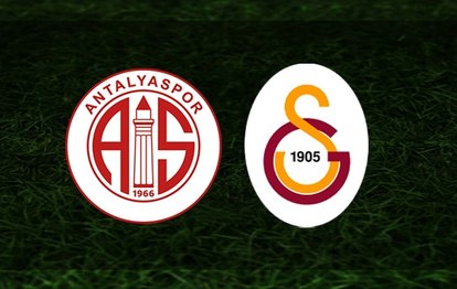 Antalyaspor-Galatasaray | İlk 11’ler belli oldu