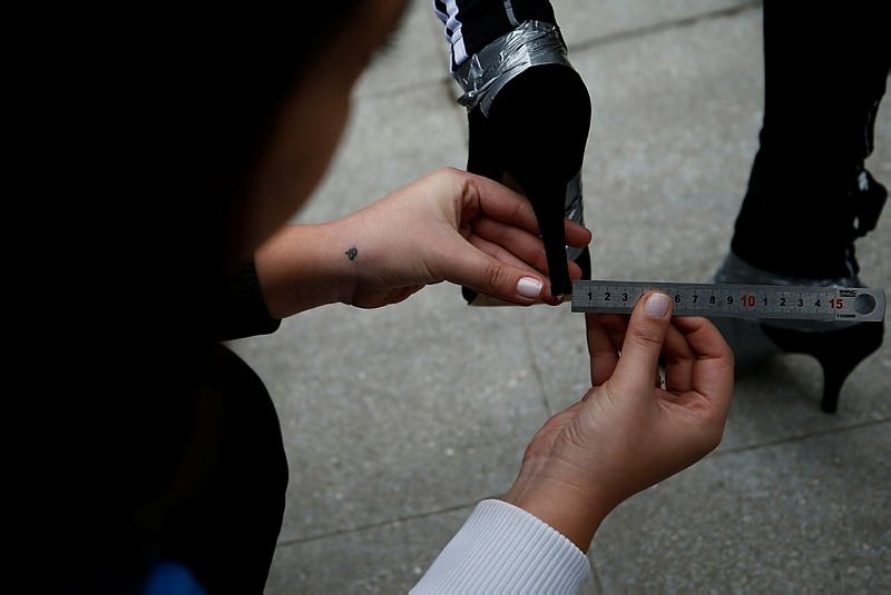 Antalya’da Yüksek Topuk Koşusu