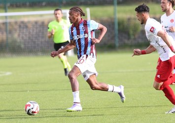 Trabzonspor hazırlık maçında Ümraniyespor'u geçti!